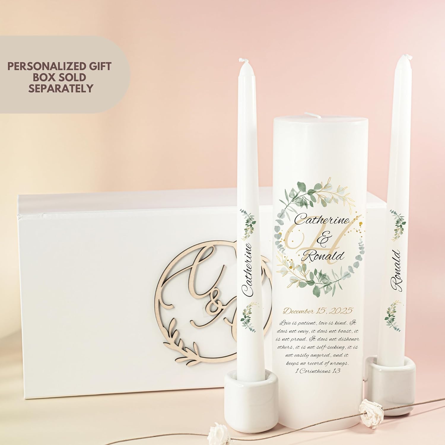 Lightit Studio Unity Candles for Wedding