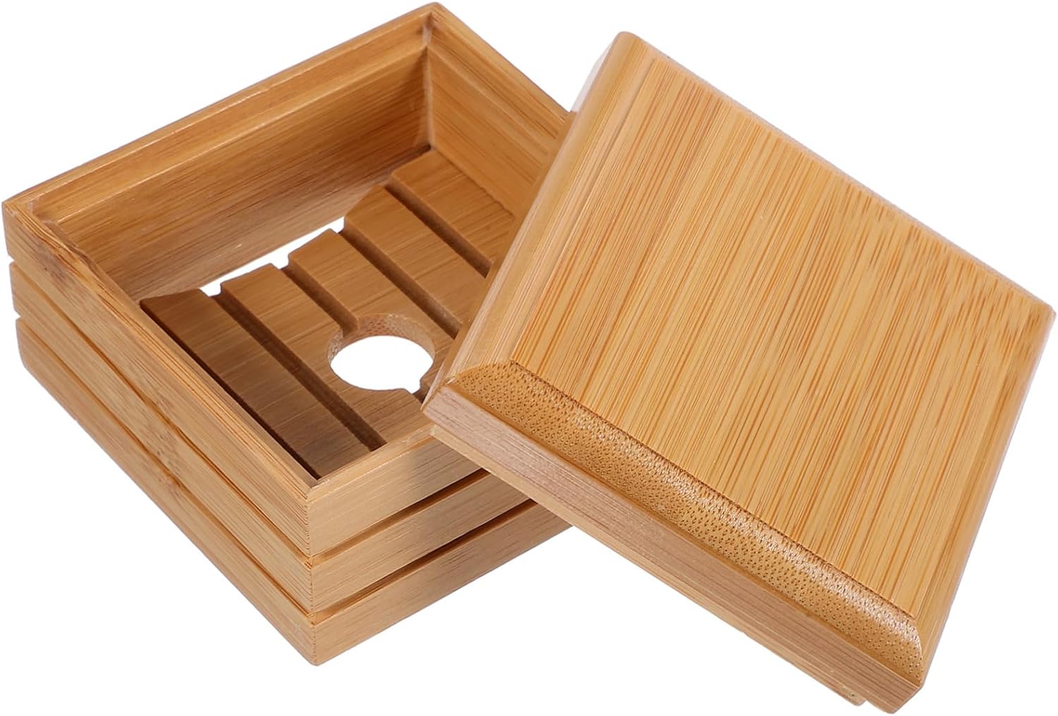 Elegant Wood Soap Dish for Bathroom Kitchen