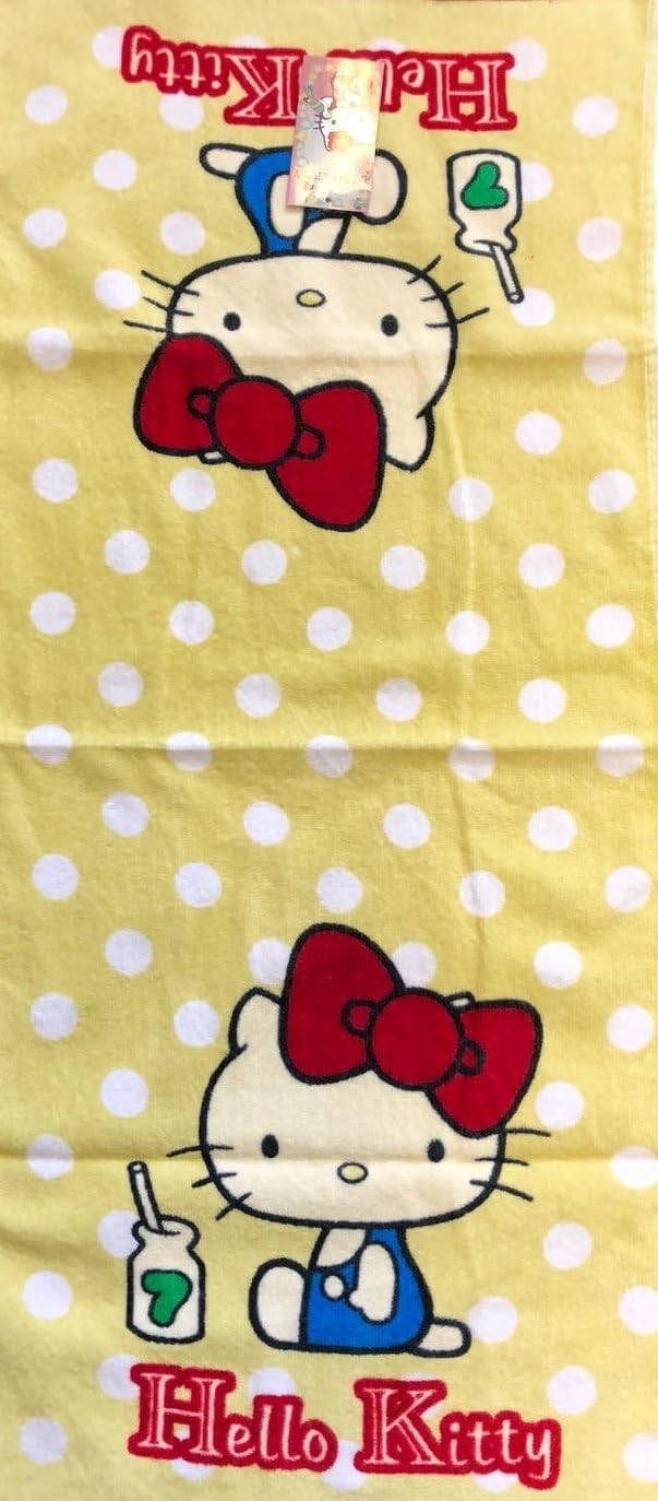 HK Towel 3 Piece Hello Kitty Terry Hand Towel Set 1