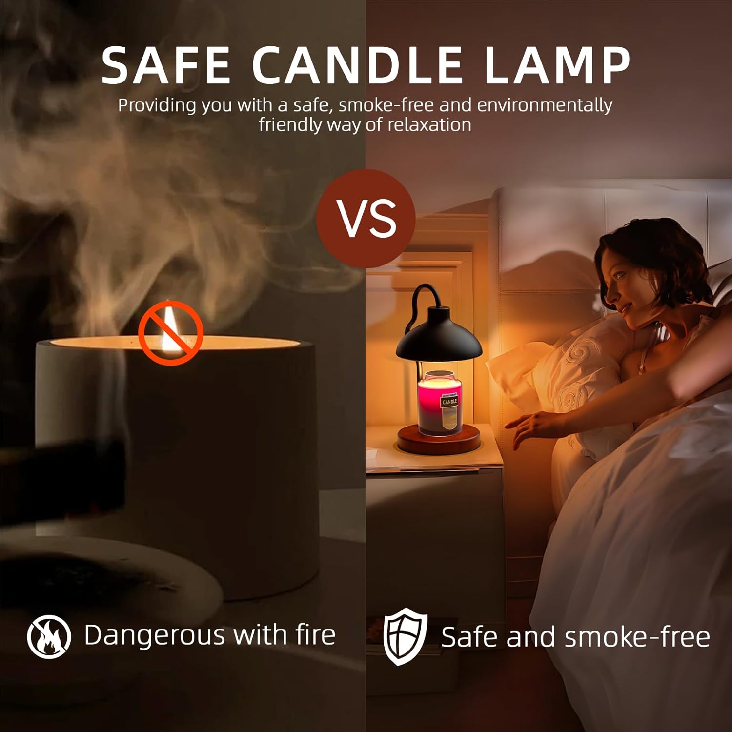 Novamer Candle Warmer Lamp with Timer Dimmer