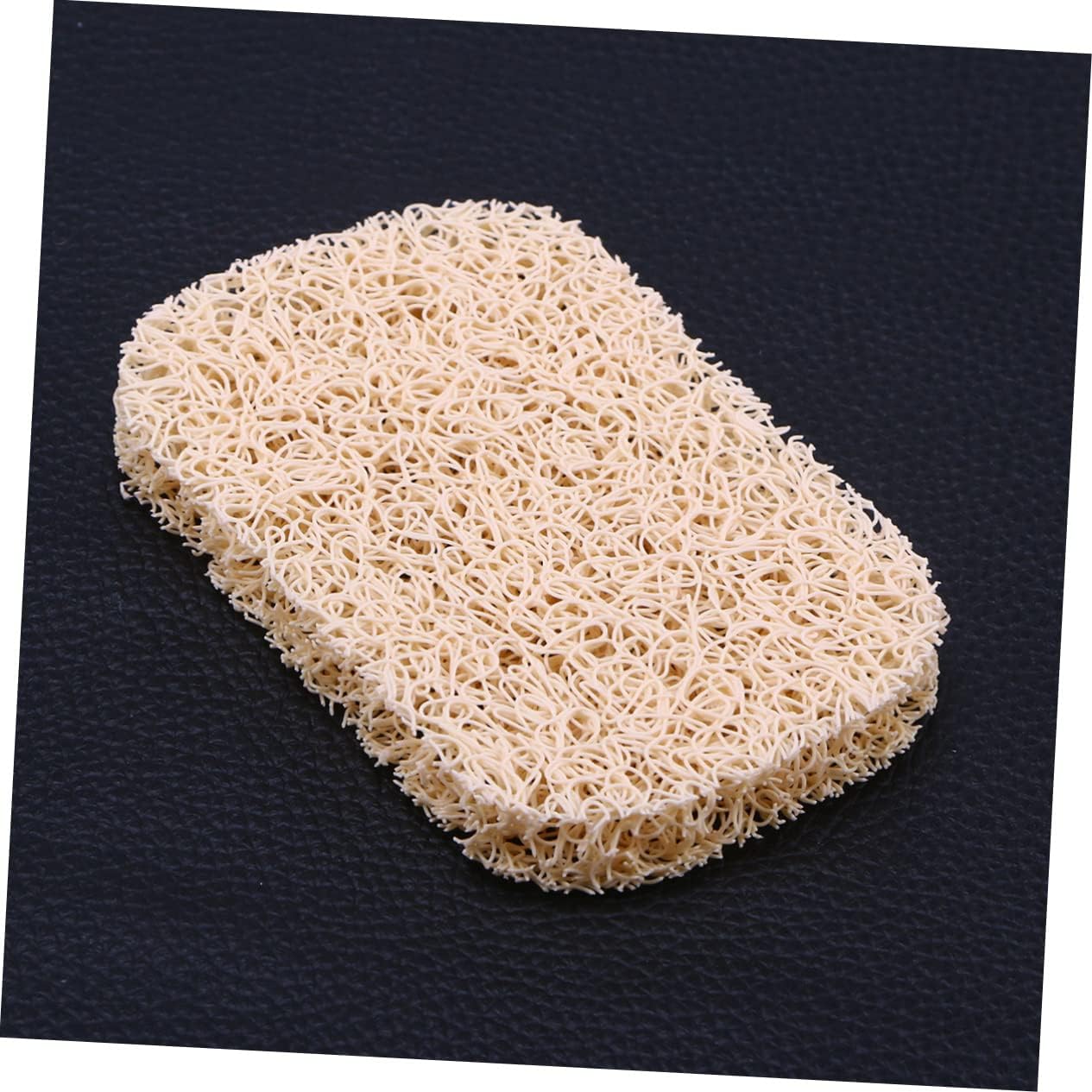 Bathroom Sink Soap Holder with Drainage Anti-Slip PVC Mat