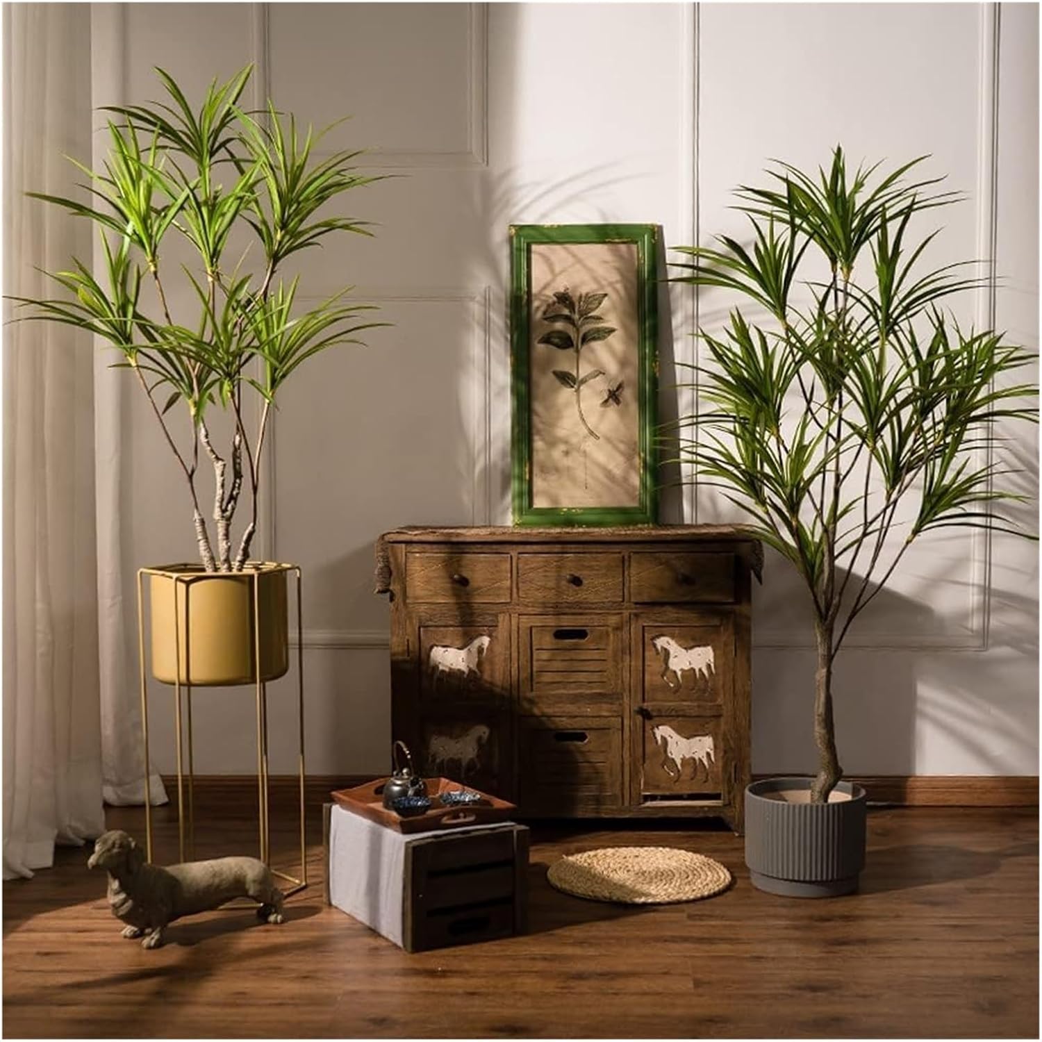 Artificial Dragon Blood Tree 100cm 32ft Potted Realistic Fake Plant