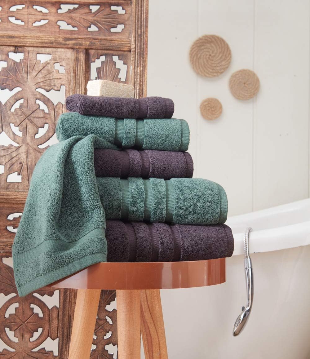 Veteran Textile 6-Piece Turkish Cotton Luxury Towel Set