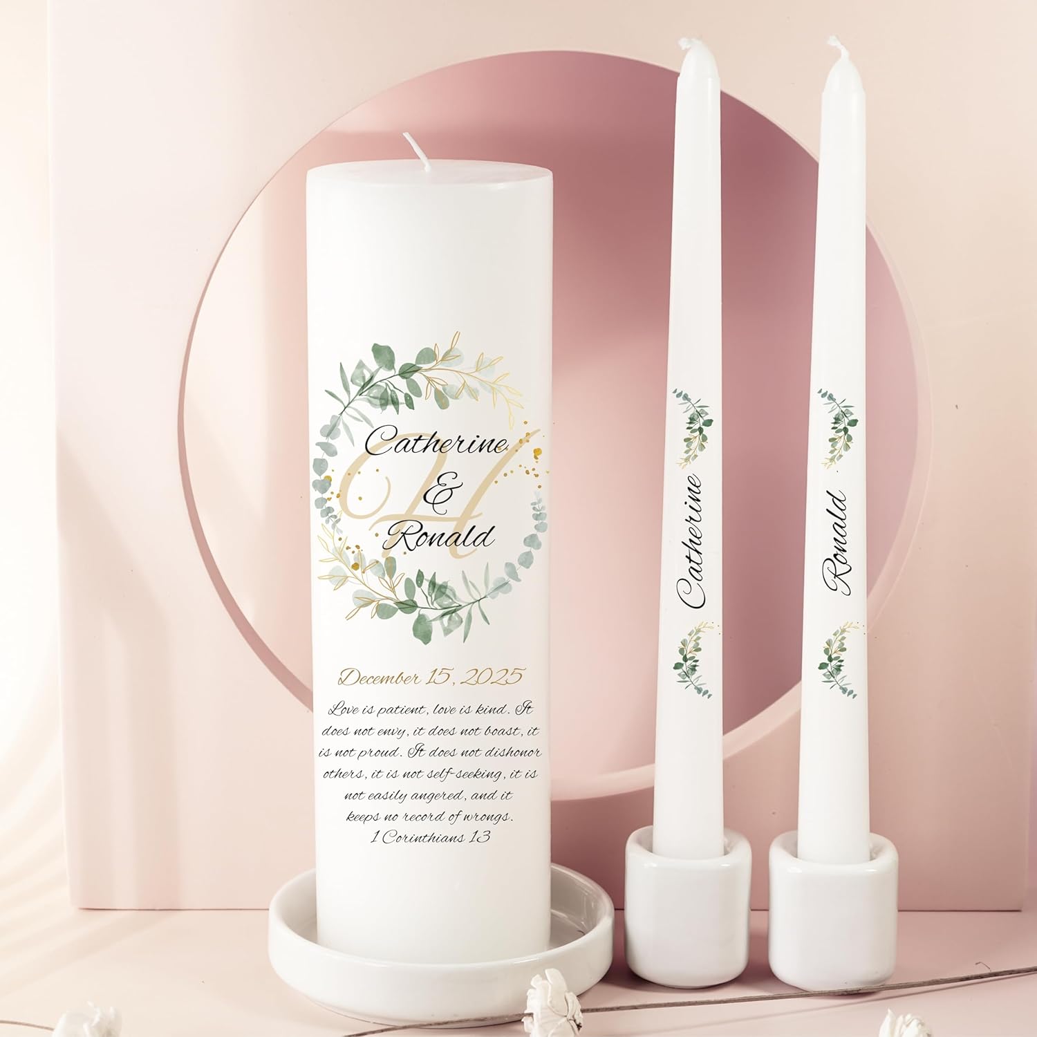 Lightit Studio Unity Candles for Wedding