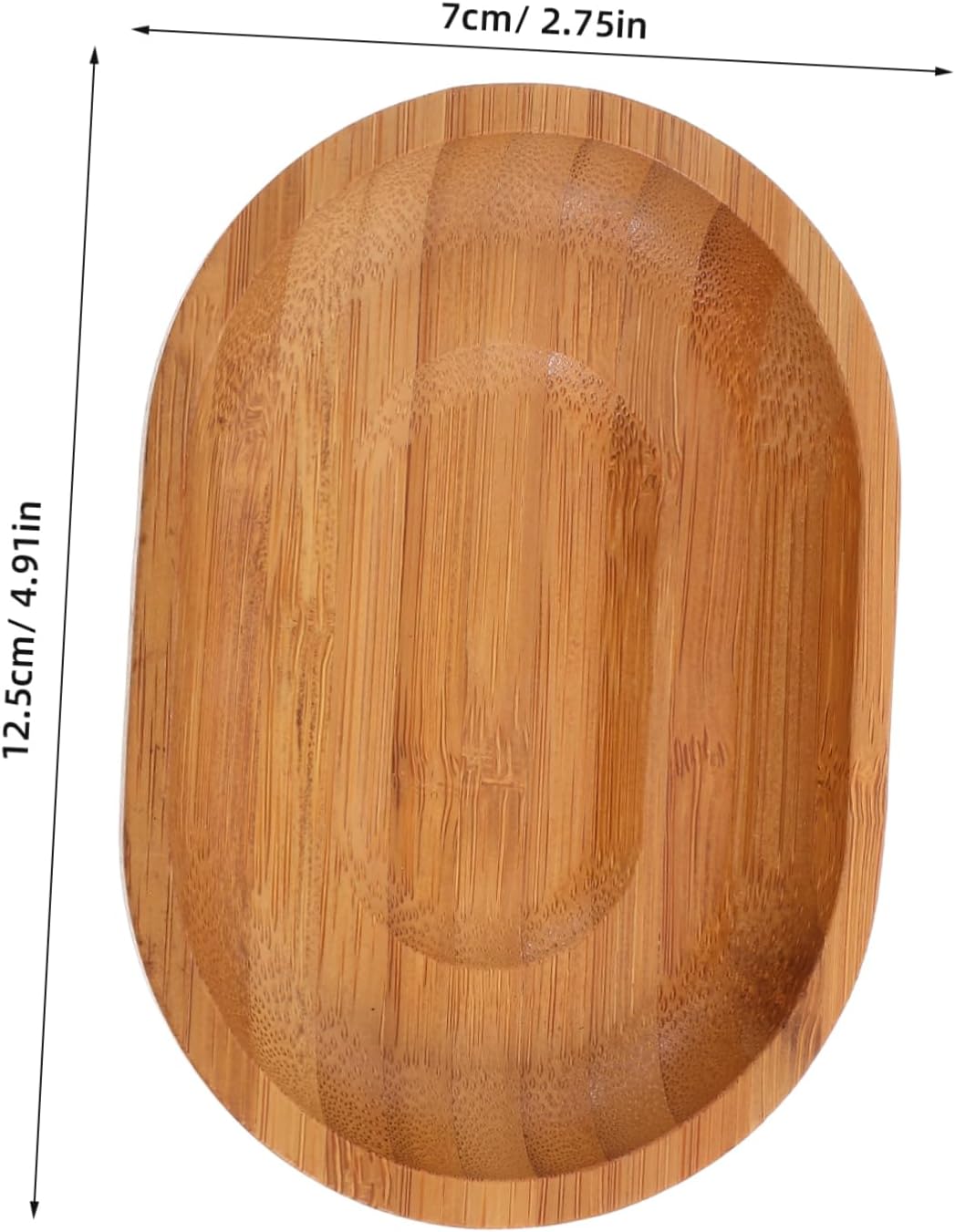 ABOOFAN Rustic Bamboo Soap Holder for Sink