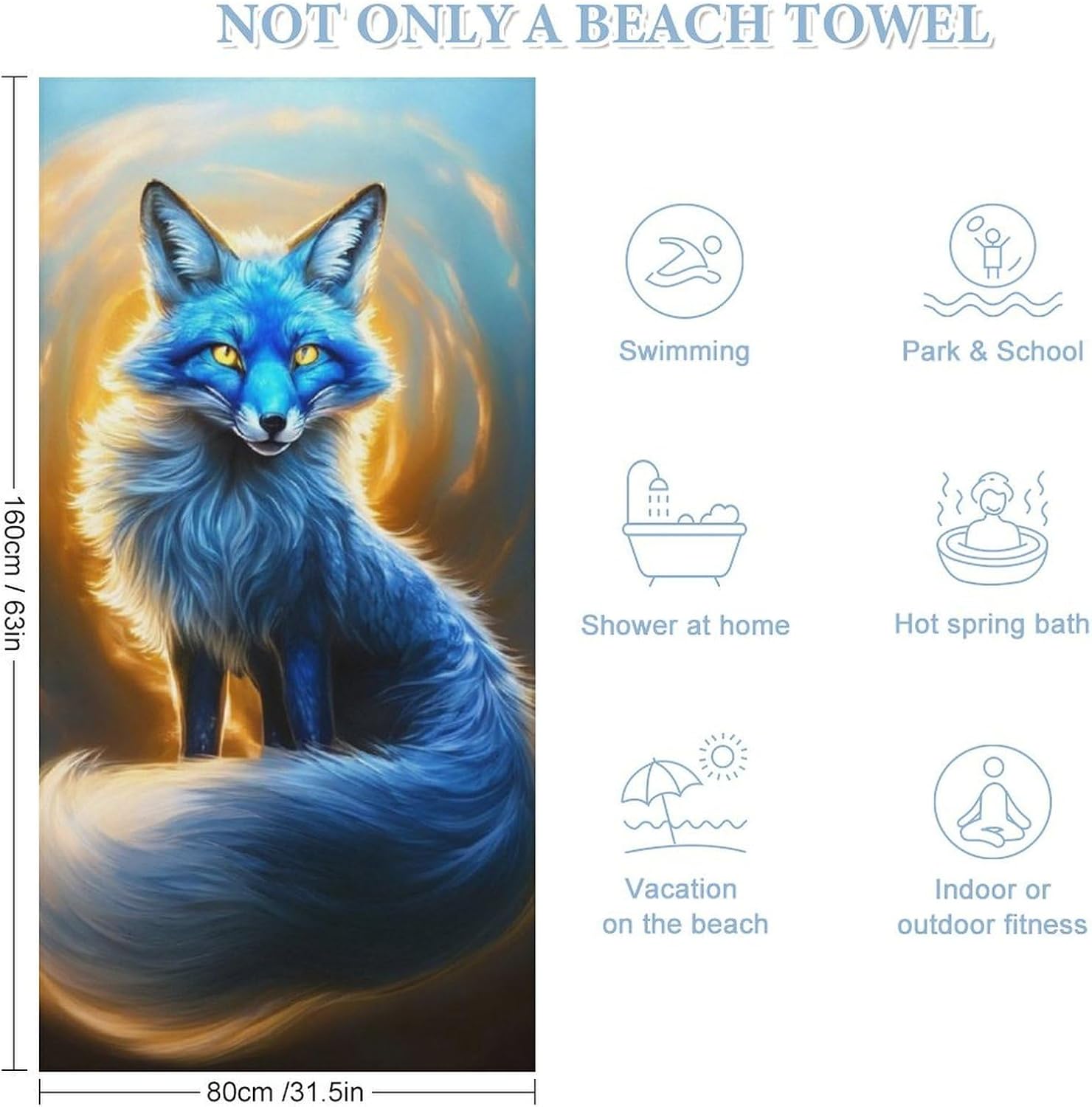4SEE Extra Large Velvet Beach Towels for Women and Men