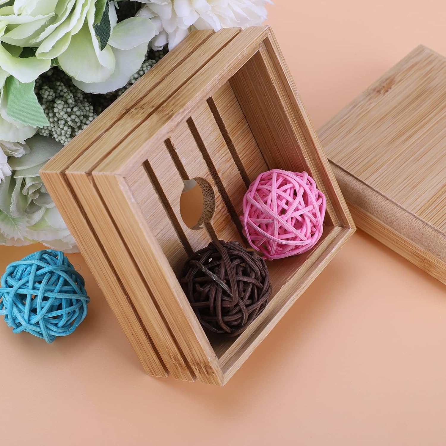 Wooden Bar Soap Holder for Shower Bathroom Sink Kitchen