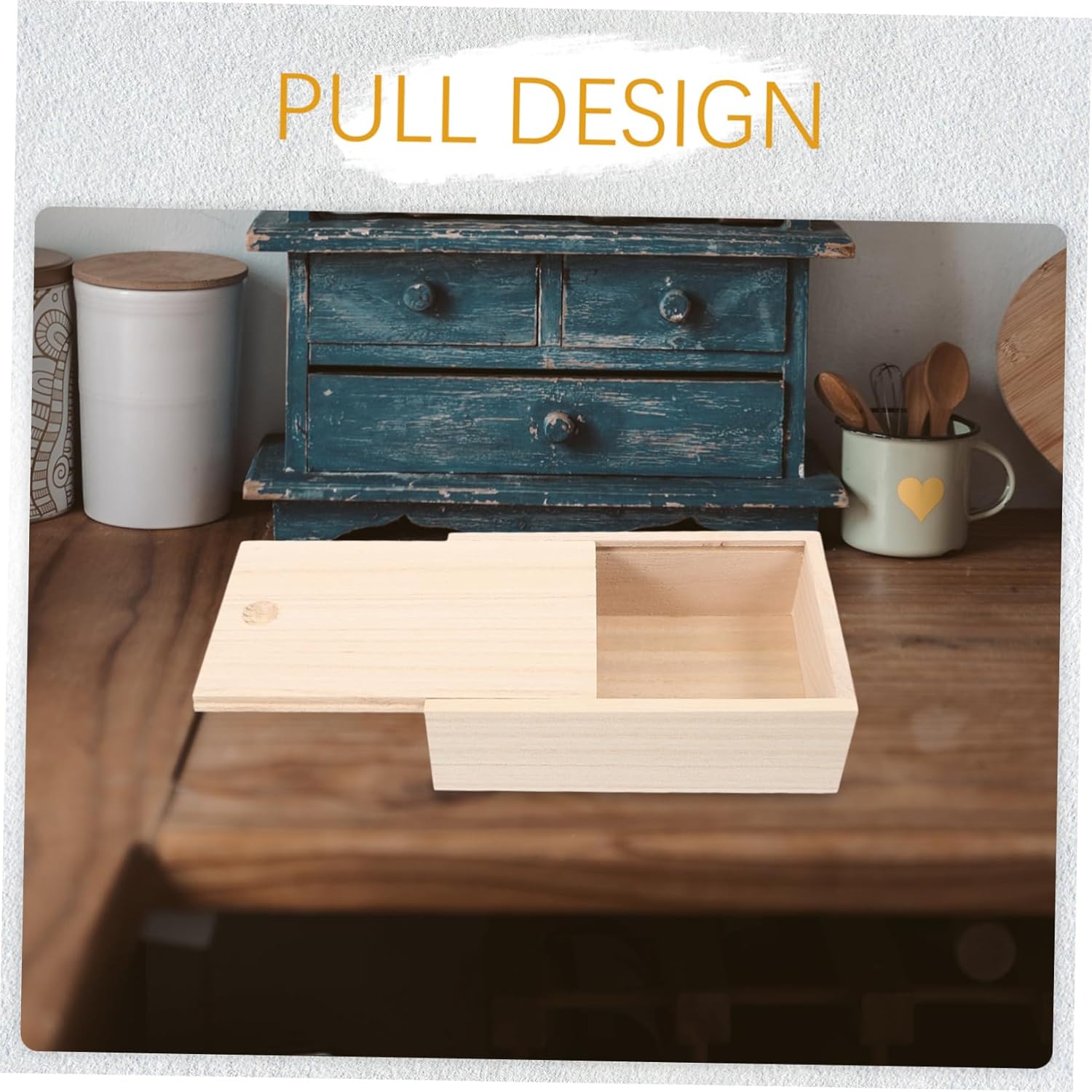 Wooden Soap Box - Multi-Use Storage Holder for Bathroom Kitchen Travel