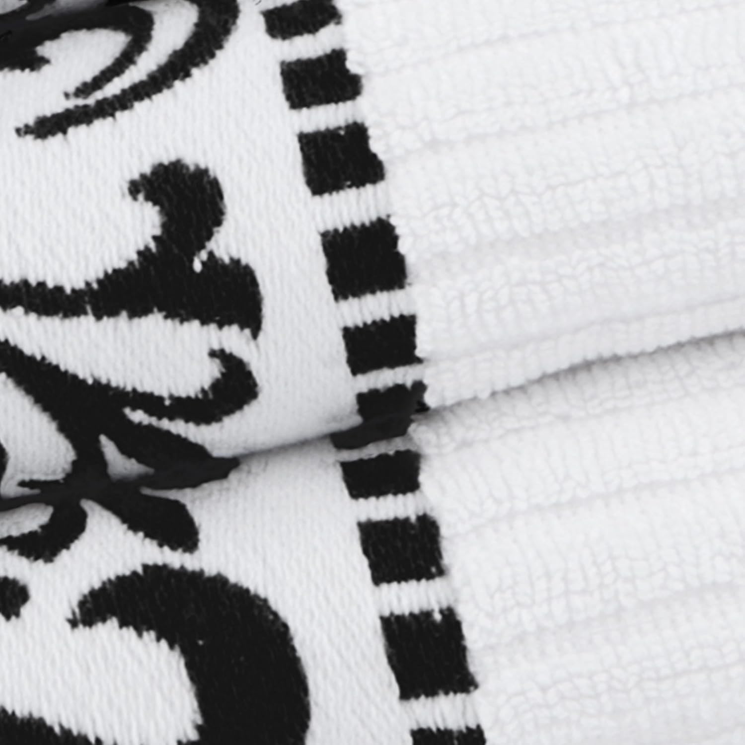 Superior Athens Cotton Towel Set - 4 Towels Black