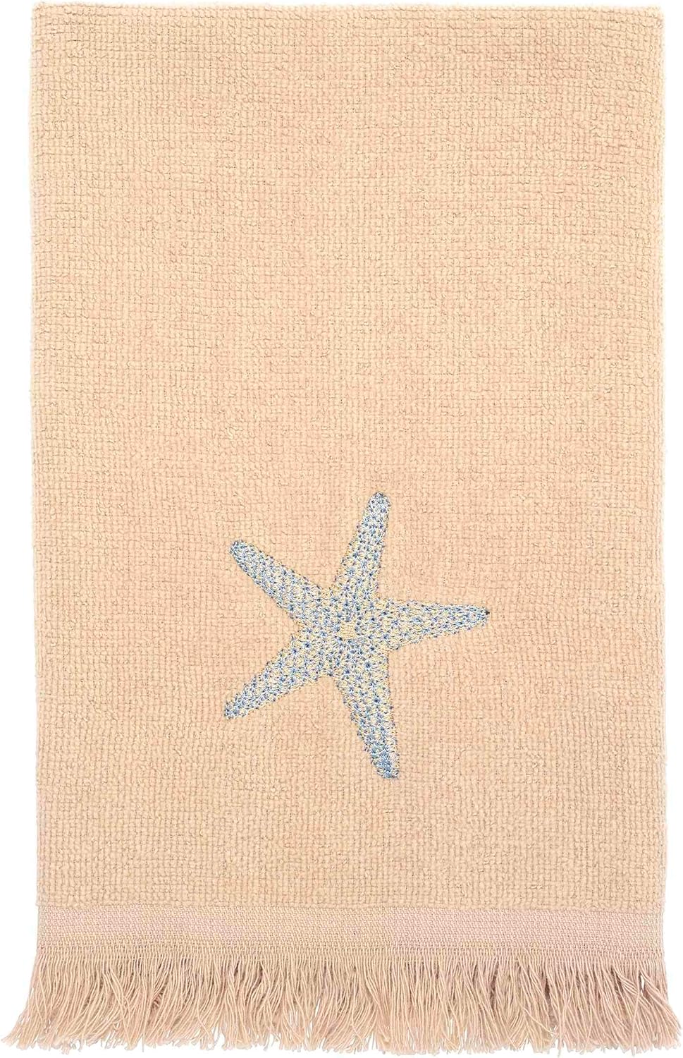 Avanti Linens Fingertip Cotton Towel With Rattan Design