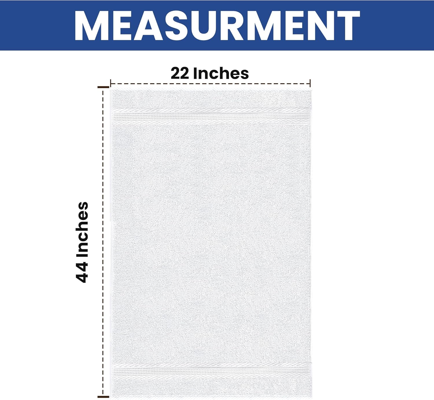 Linteum Textile Supply 100 Cotton Hair Towels Pack of 6