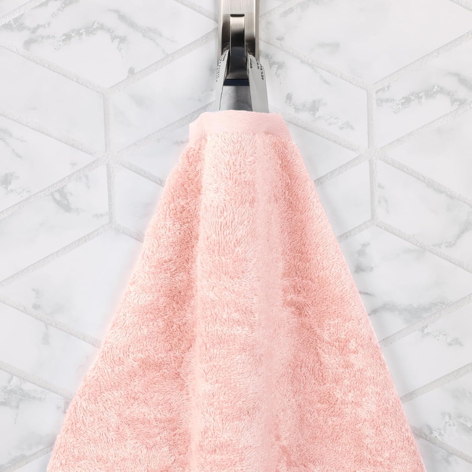 Superior Rayon from Bamboo Blend 12-Piece Pink Towel Set