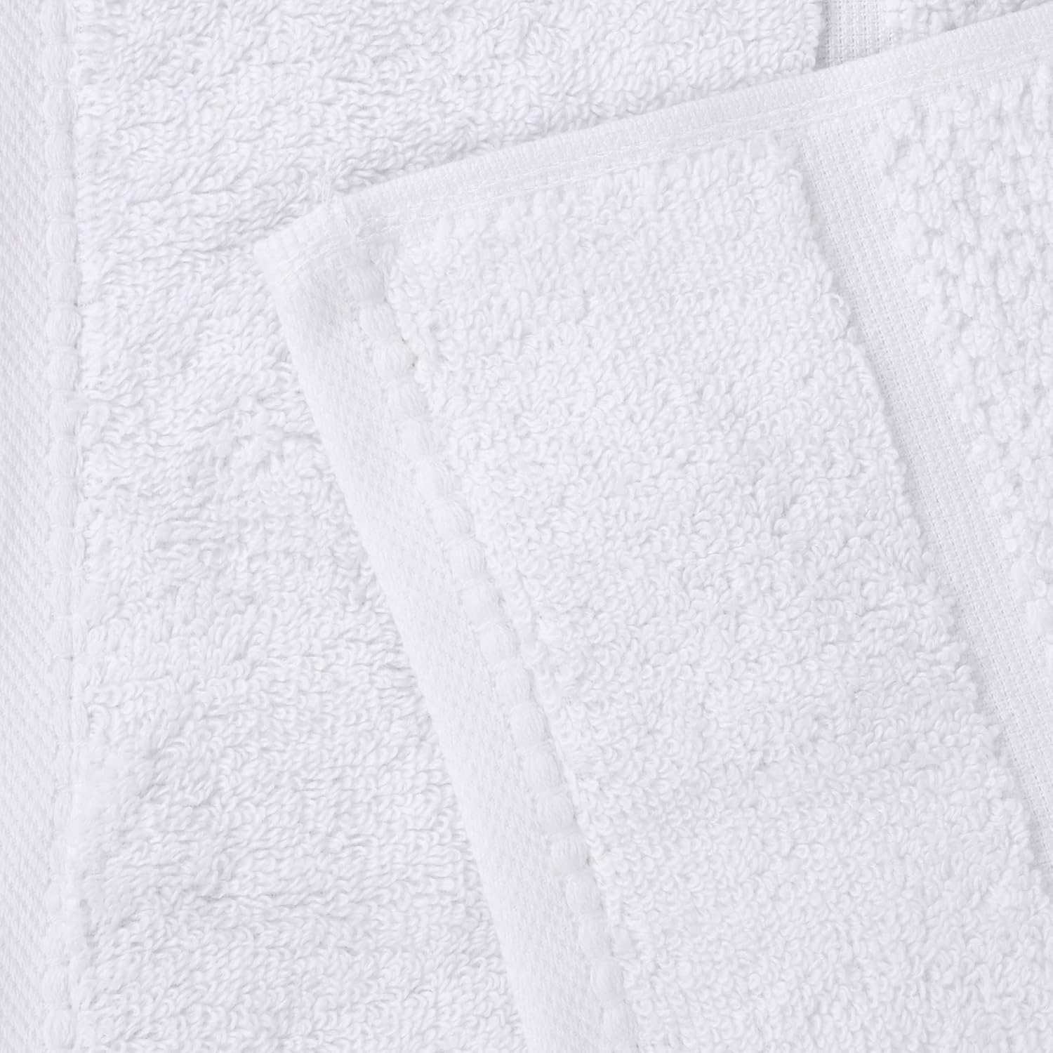 Superior Mile 3-Piece Viscose Cotton Towel Set with Border Detail