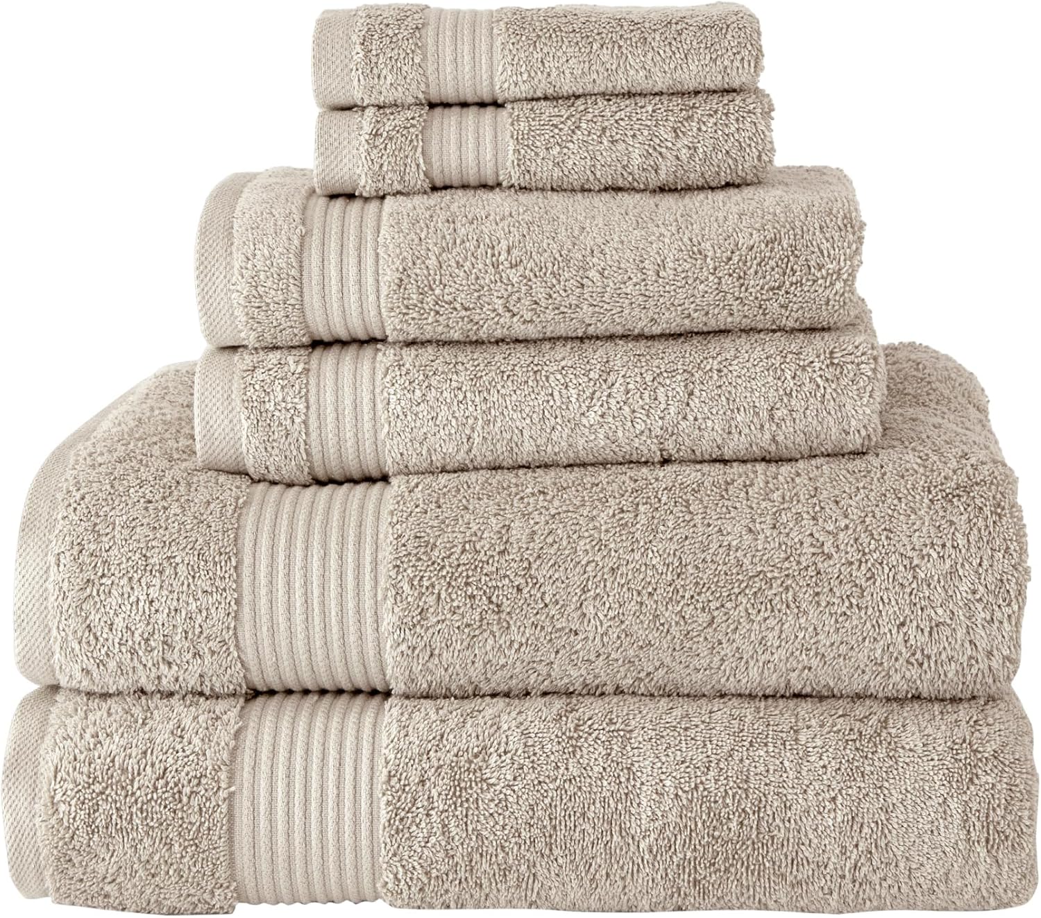 Classic Turkish Towels CTT - 6 Piece Luxury Set