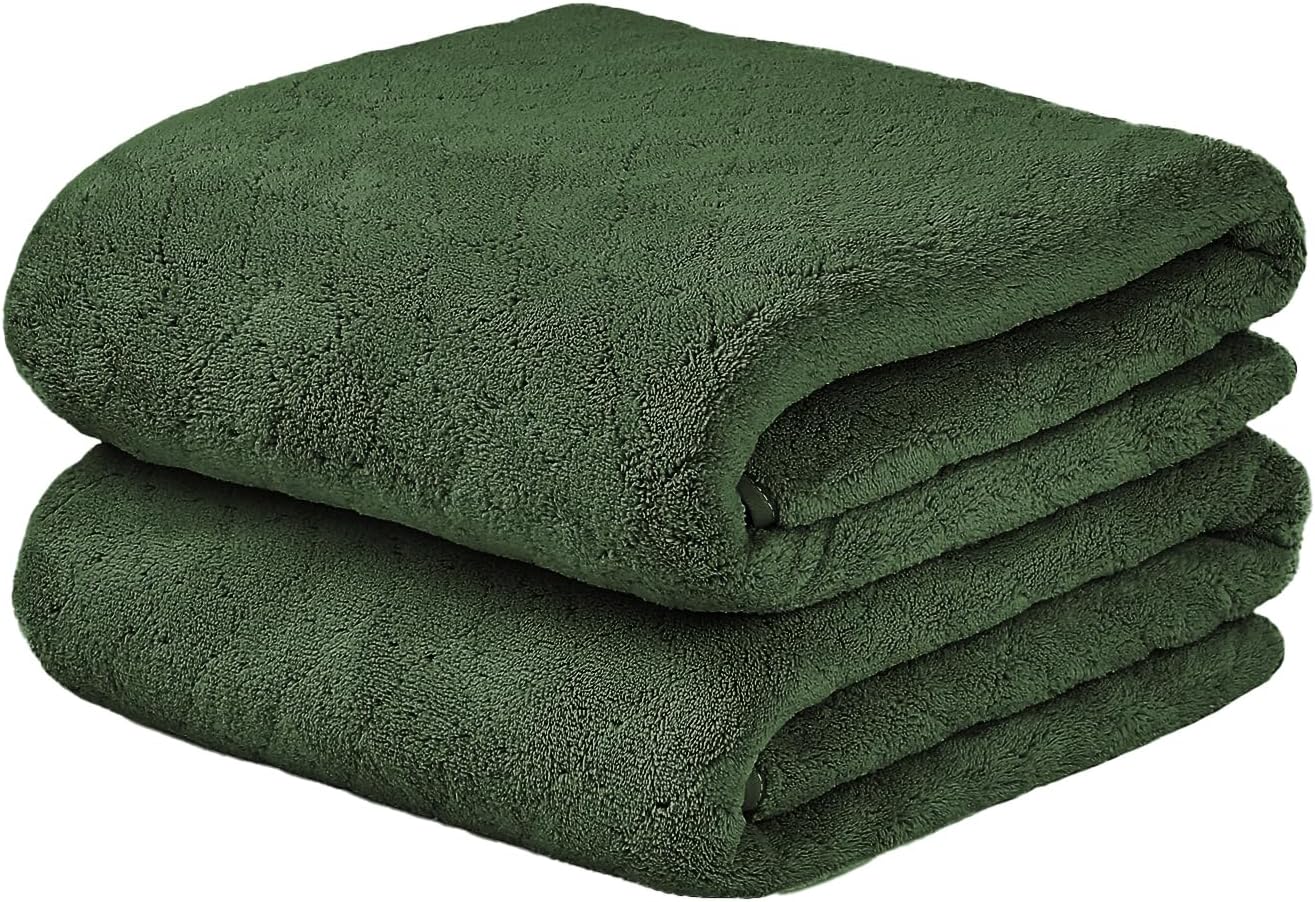 JML Microfiber Bath Towels Set Oversized and Ultra Soft