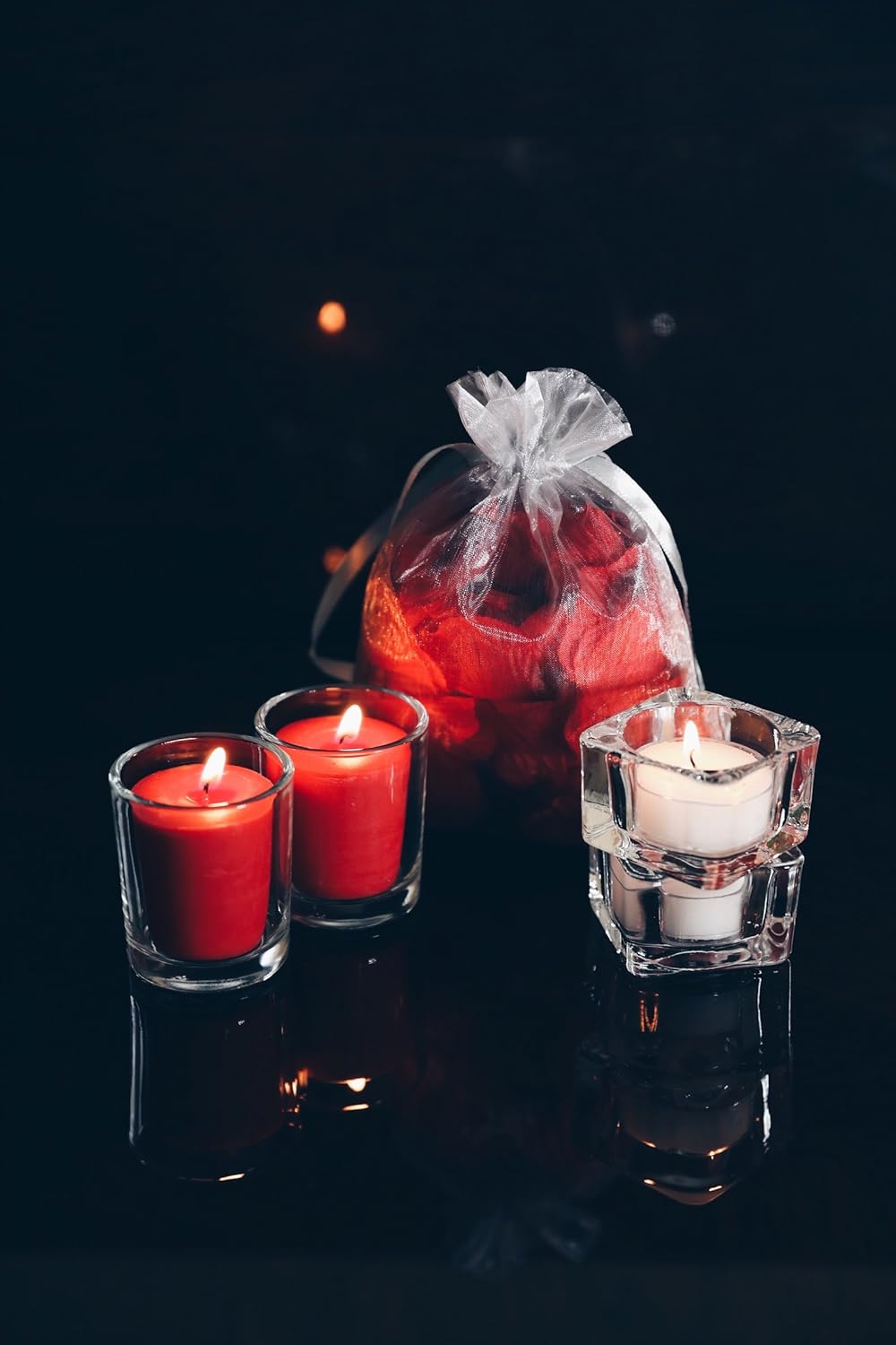 Starter Romance-in-a-Box Candle Set for Couples