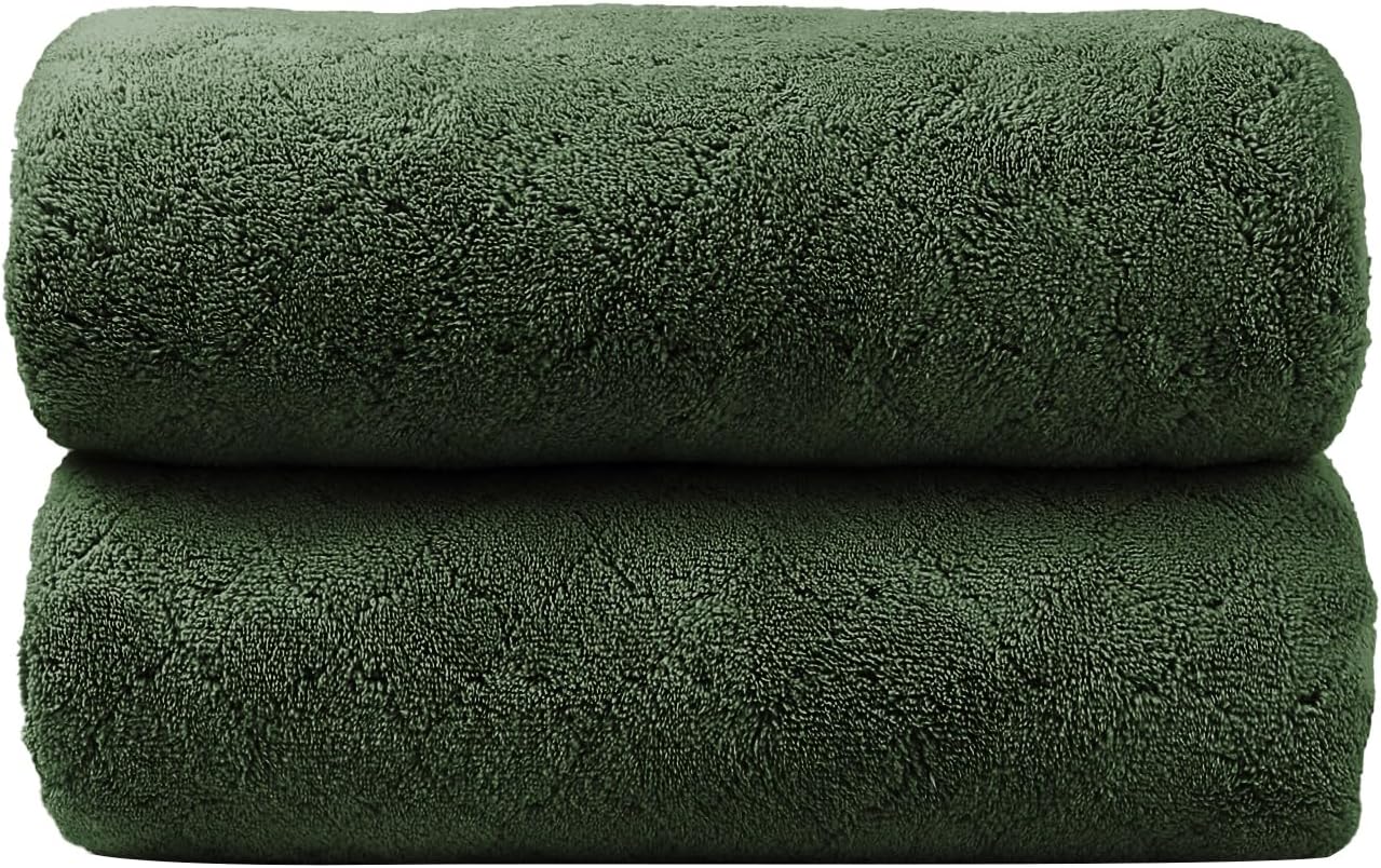 JML Microfiber Bath Towels Set Oversized and Ultra Soft