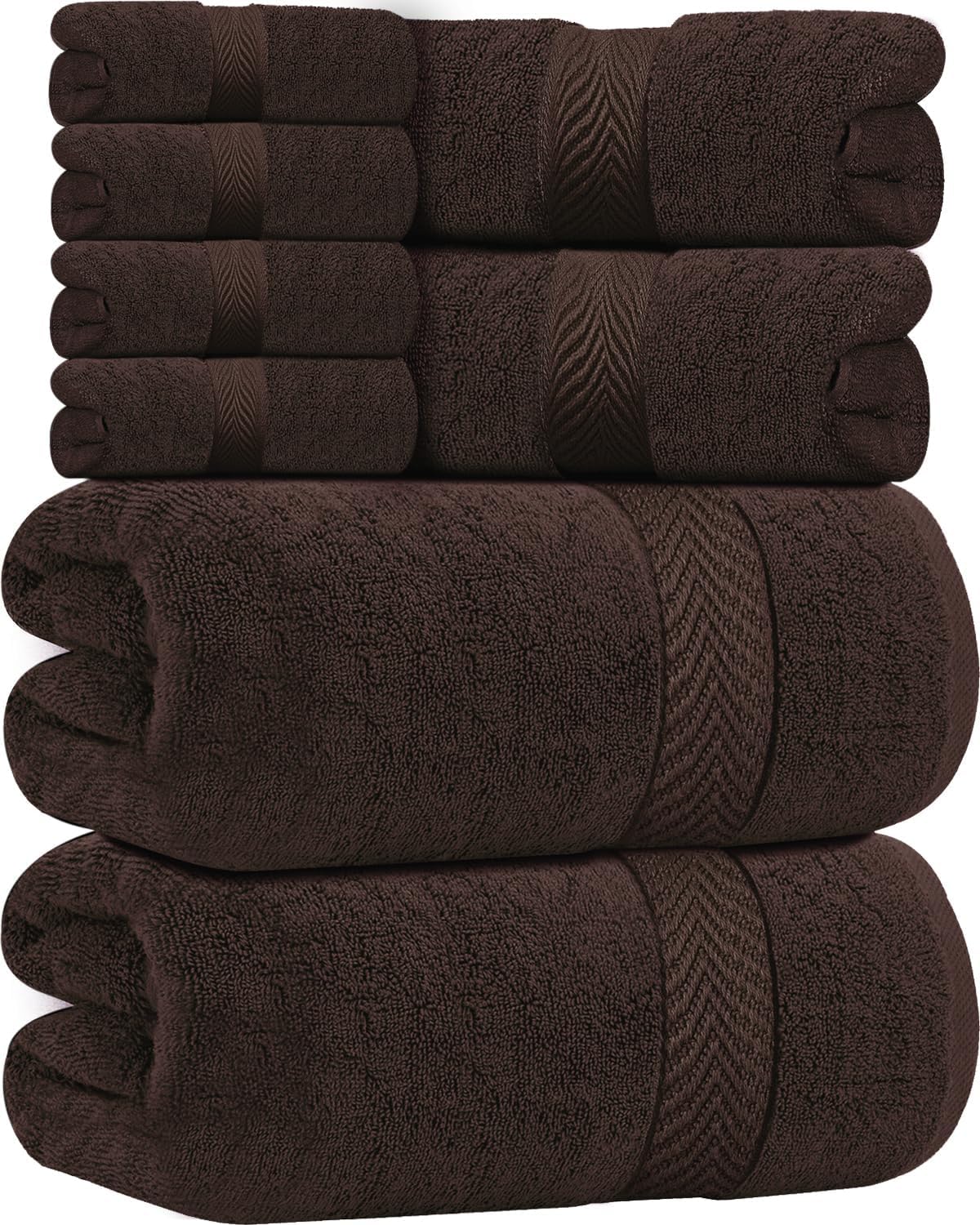 Oakias Premium 8-Piece Towel Set 600 GSM