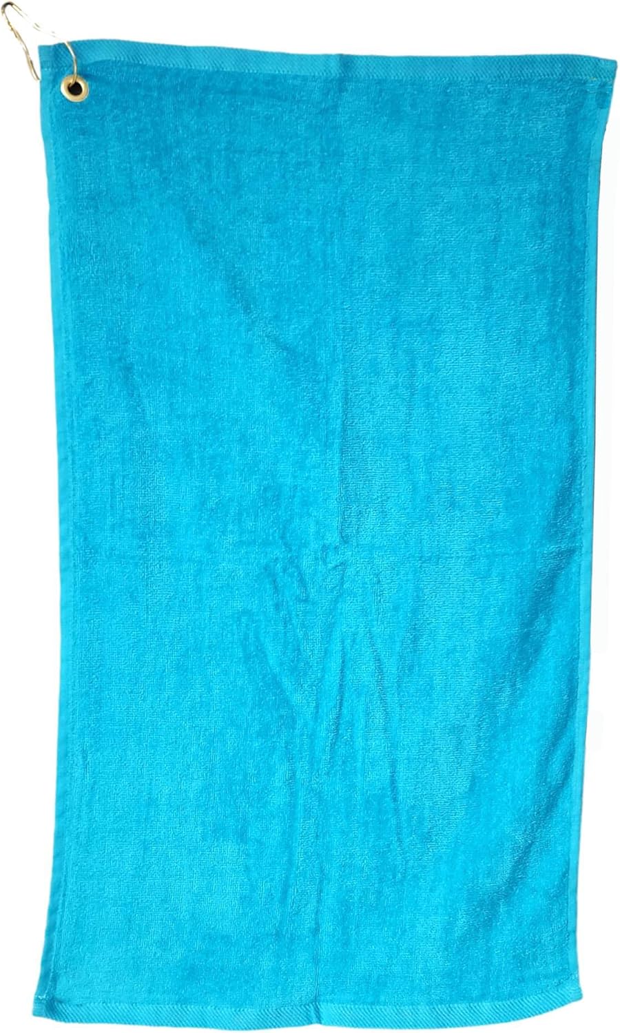 101 BEACH Cotton Bowling Towel with Clip Turquoise 1
