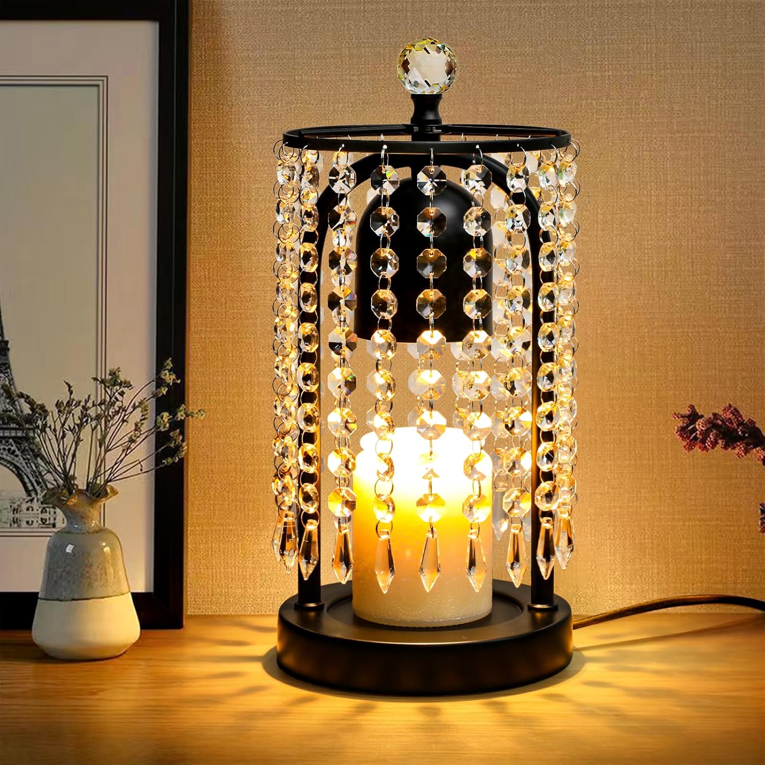Candle Warmer Lamp with Timer and Dimmer
