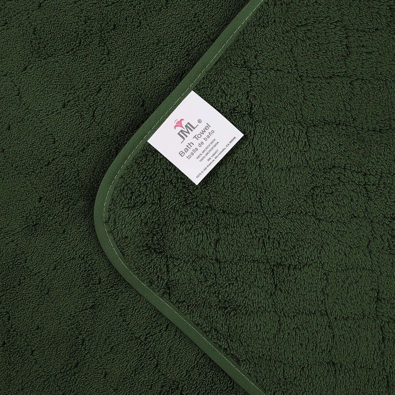 JML Microfiber Bath Towels Set Oversized and Ultra Soft