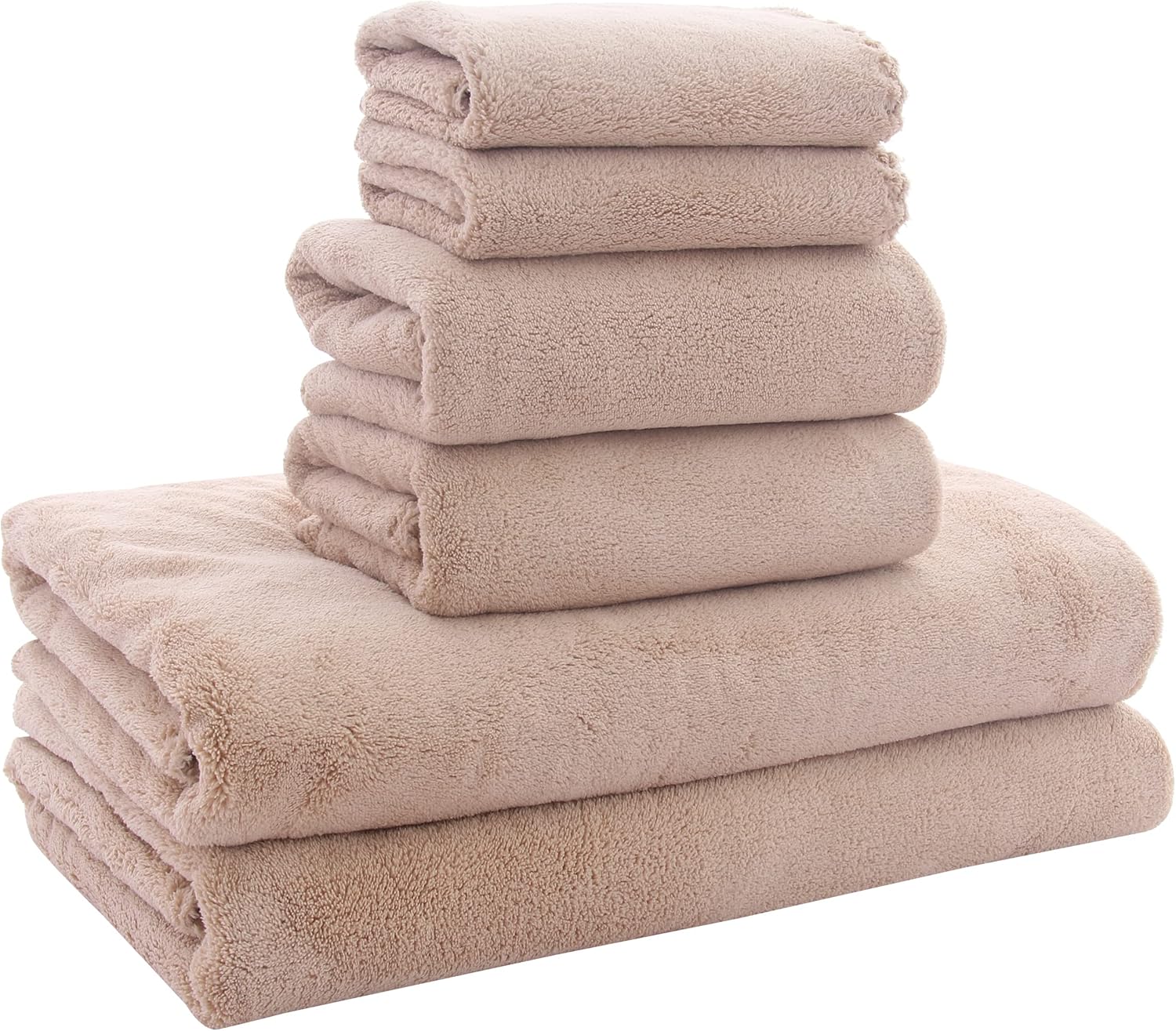 MOONQUEEN Ultra Soft Towel Set 6 Pcs Brown