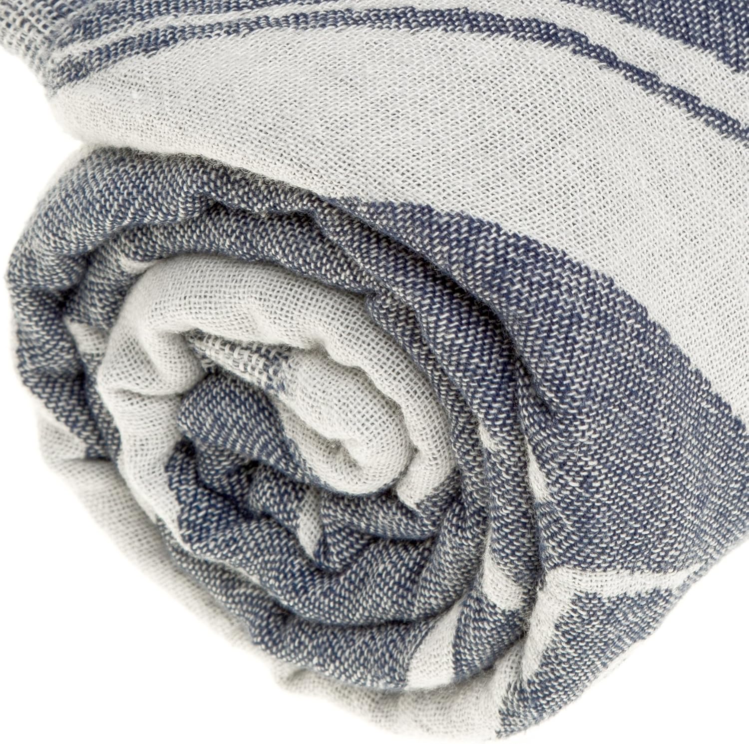 Bersuse 100 Cotton Turkish Towel Set of 3