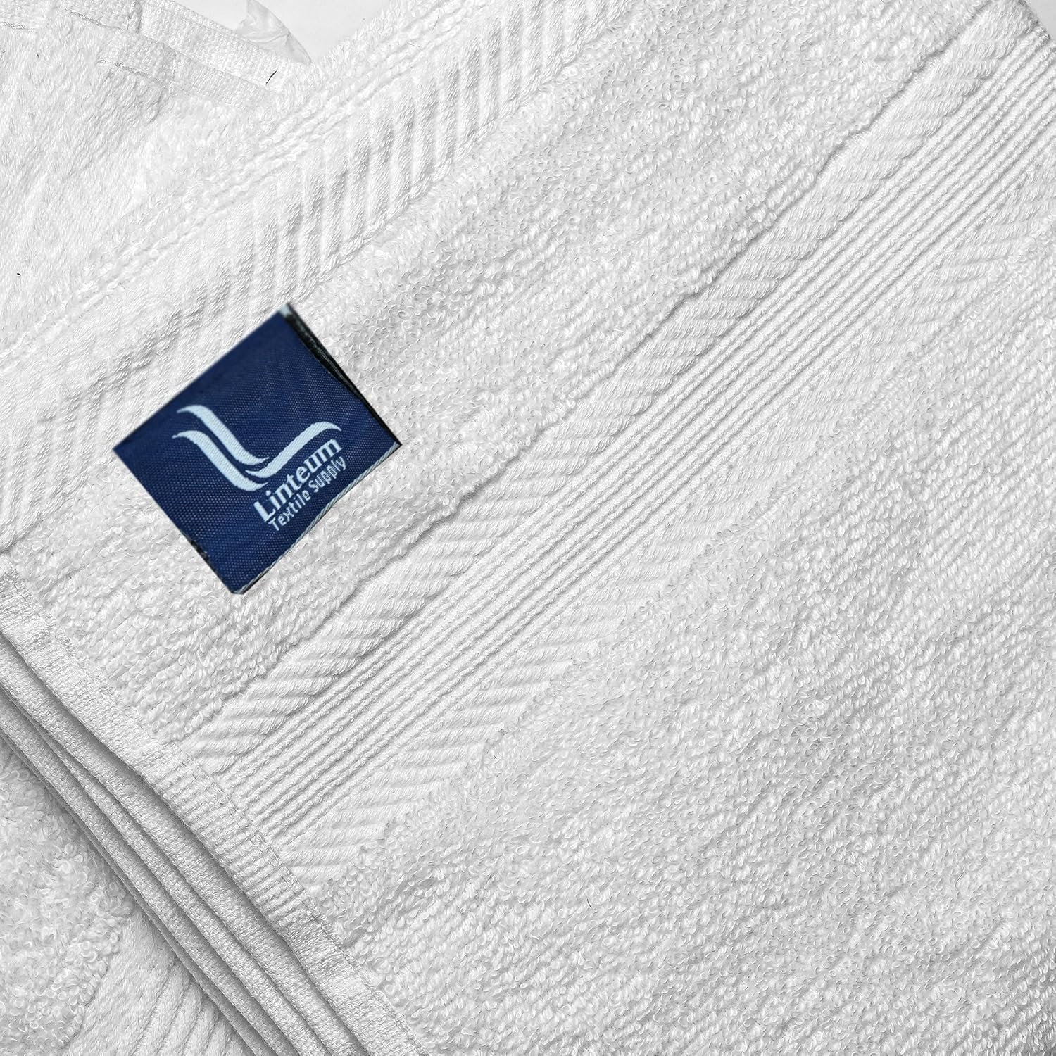 Linteum Textile Supply 100 Cotton Hair Towels Pack of 6