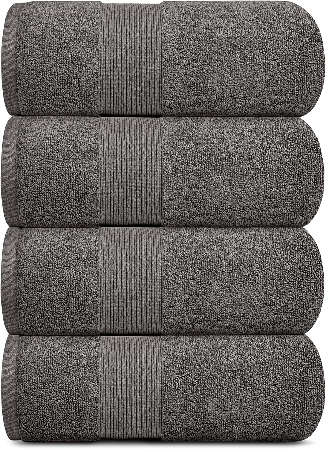 White Classic Resort Collection Soft Bath Towels