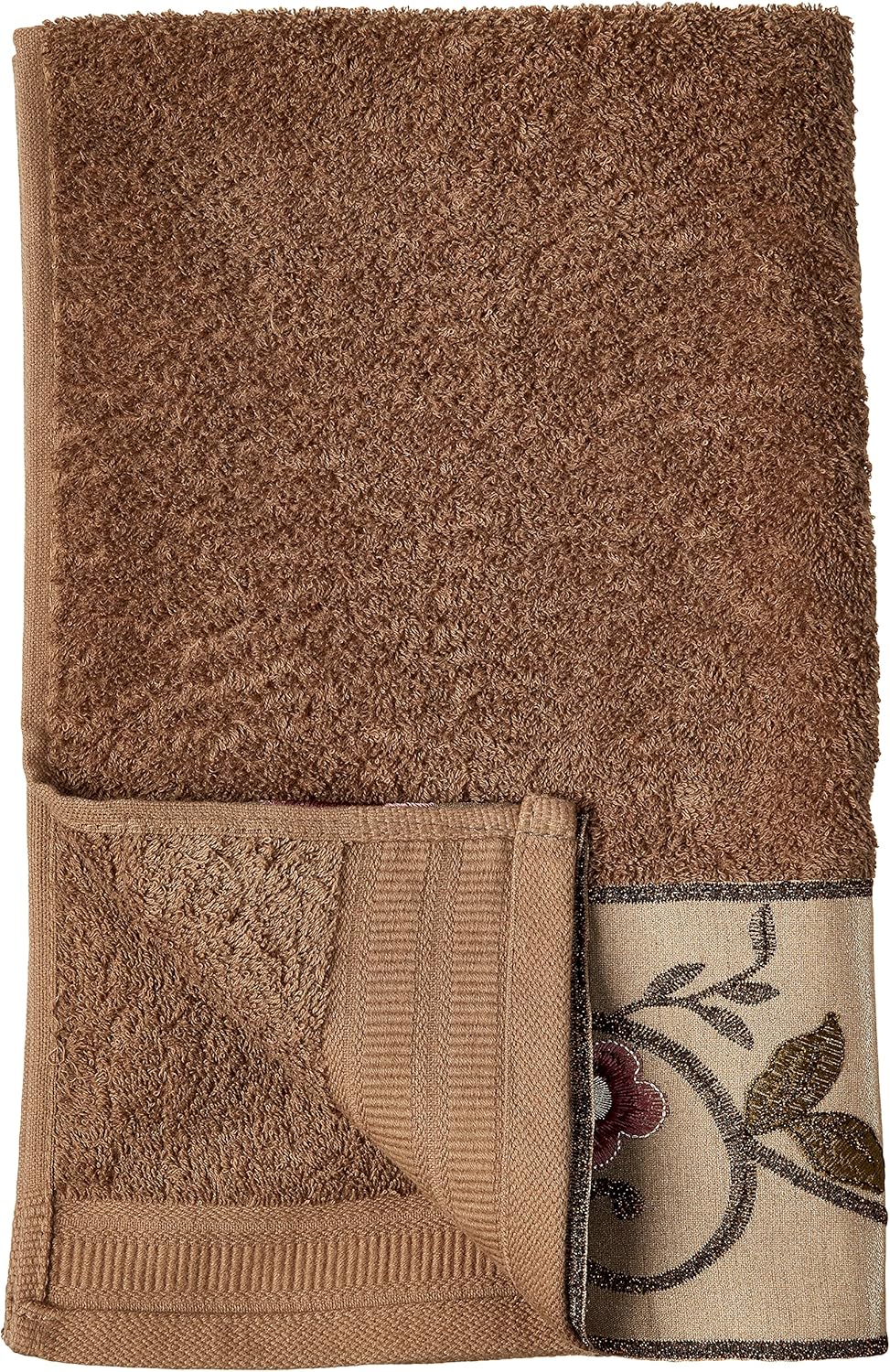 Popular Bath 3-Piece Towel Set Larissa Collection Rose Design