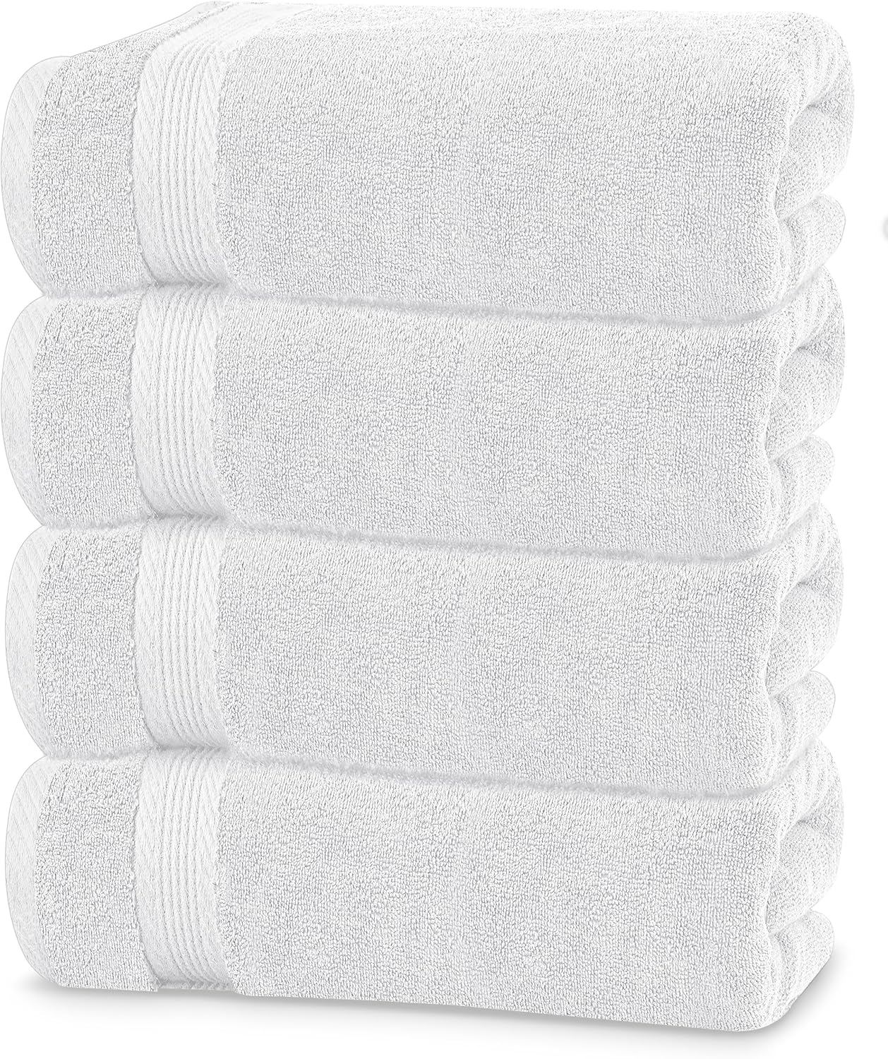 Linteum Textile Supply 100 Cotton Hair Towels Pack of 6
